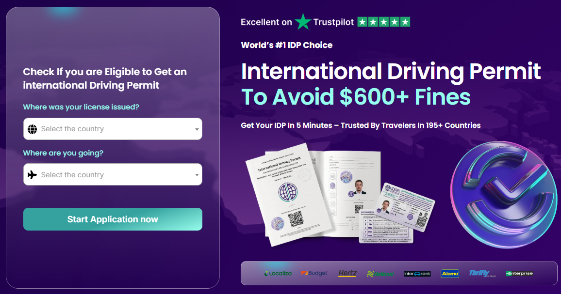 International Driving Permit hero